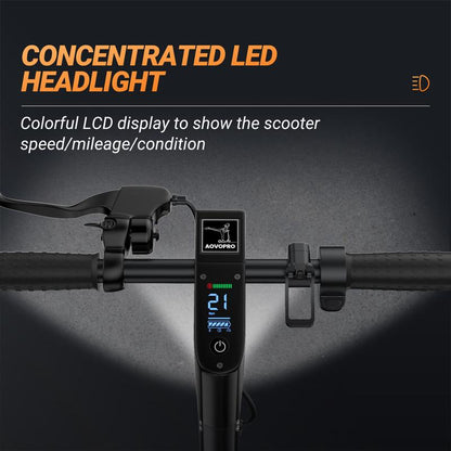 AOVOPRO ES80 Electric Scooter 350W 10.5 Ah Long Range High Speed Foldable