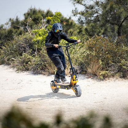 YUME SCOOTER X11+ 6000W Motor Scooter, 50MPH 56/60 Miles 60V 27/30AH Electric Scooter for Adults, 11" Tire with Steering Damper 440lbs Max Loading Adult E-Scooter,UL-2272 Certified