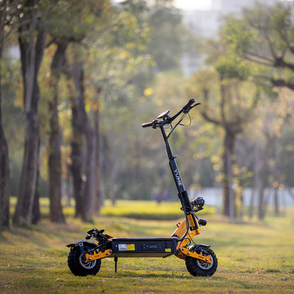 YUME SCOOTER X11+ 6000W Motor Scooter, 50MPH 56/60 Miles 60V 27/30AH Electric Scooter for Adults, 11" Tire with Steering Damper 440lbs Max Loading Adult E-Scooter,UL-2272 Certified