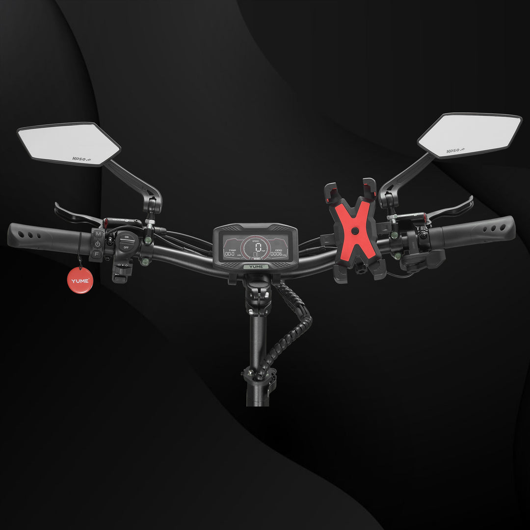 YUME SCOOTER X11+ 6000W Motor Scooter, 50MPH 56/60 Miles 60V 27/30AH Electric Scooter for Adults, 11" Tire with Steering Damper 440lbs Max Loading Adult E-Scooter,UL-2272 Certified