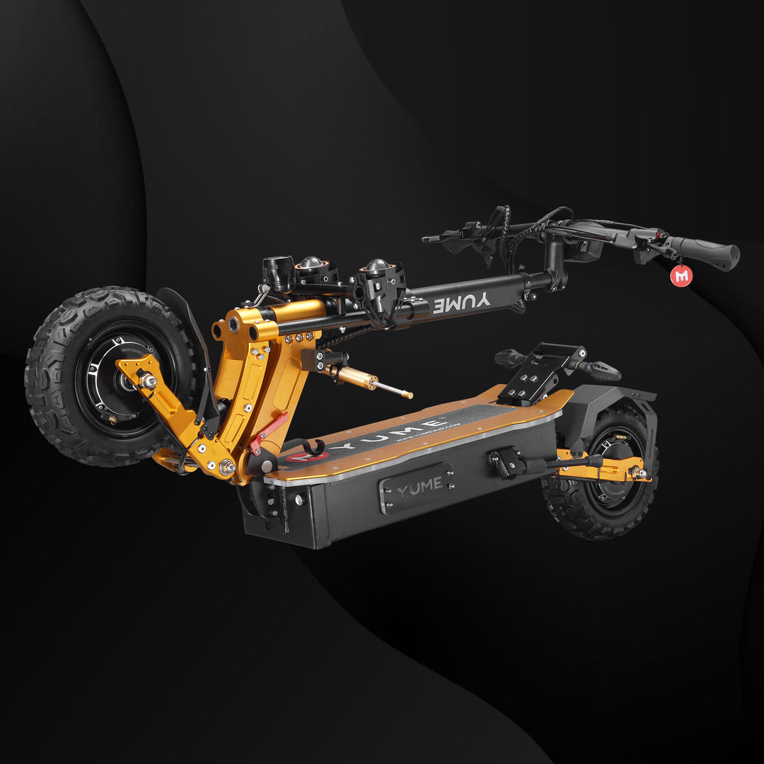 YUME SCOOTER X11+ 6000W Motor Scooter, 50MPH 56/60 Miles 60V 27/30AH Electric Scooter for Adults, 11" Tire with Steering Damper 440lbs Max Loading Adult E-Scooter,UL-2272 Certified