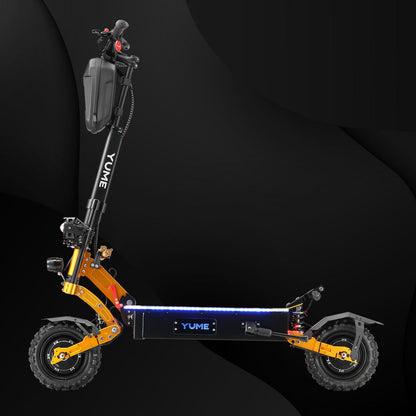 YUME SCOOTER X11+ 6000W Motor Scooter, 50MPH 56/60 Miles 60V 27/30AH Electric Scooter for Adults, 11" Tire with Steering Damper 440lbs Max Loading Adult E-Scooter,UL-2272 Certified